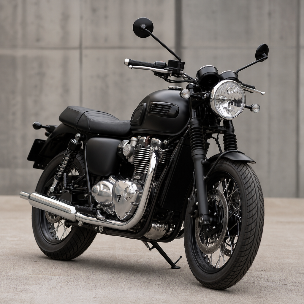 รูป Triumph T120 Black ที่ส่งไว้ด้วยกัน